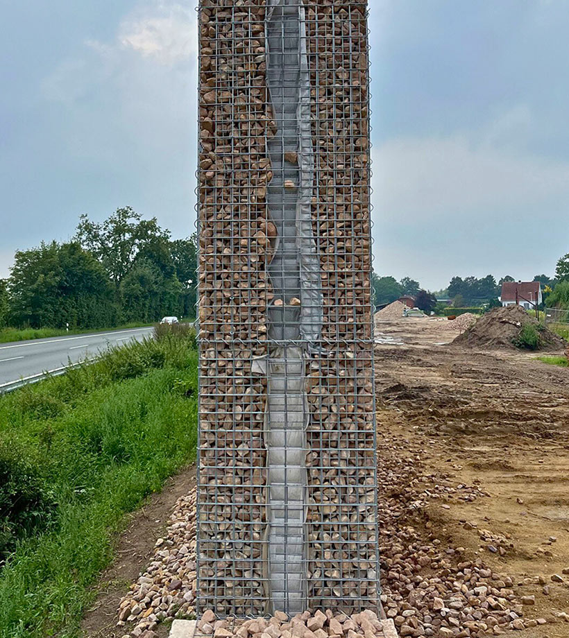 Sicht- und Lärmschutz für Neubaugebiet in Coesfeld